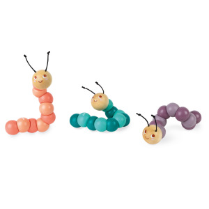 【法國Janod】媽媽法寶-扭扭毛蟲 【法國Janod】媽媽法寶-扭扭毛蟲