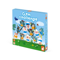 【法國Janod】趣味桌遊-小綿羊與大野狼體操遊戲 【法國Janod】趣味桌遊-小綿羊與大野狼體操遊戲