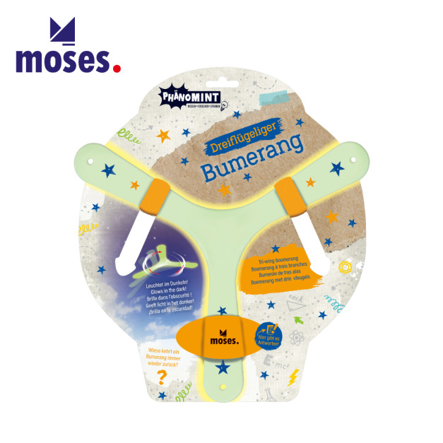 ✖︎童趣Outlet【德國Moses】小科普-夜光迴旋鏢(最後一片) ✖︎童趣Outlet【德國Moses】小科普-夜光迴旋鏢(最後一片)