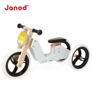 【法國Janod】平衡滑步系列-2in1三輪車 【法國Janod】平衡滑步系列-2in1三輪車
