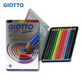 ★福利品【義大利 GIOTTO】STILNOVO 水溶性彩色鉛筆-12色鐵盒(瑕疵) ★福利品【義大利 GIOTTO】STILNOVO 水溶性彩色鉛筆-12色鐵盒(瑕疵)