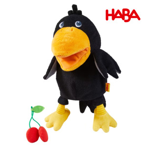 【德國HABA】淘氣手偶-烏鴉提歐 【德國HABA】淘氣手偶-烏鴉提歐