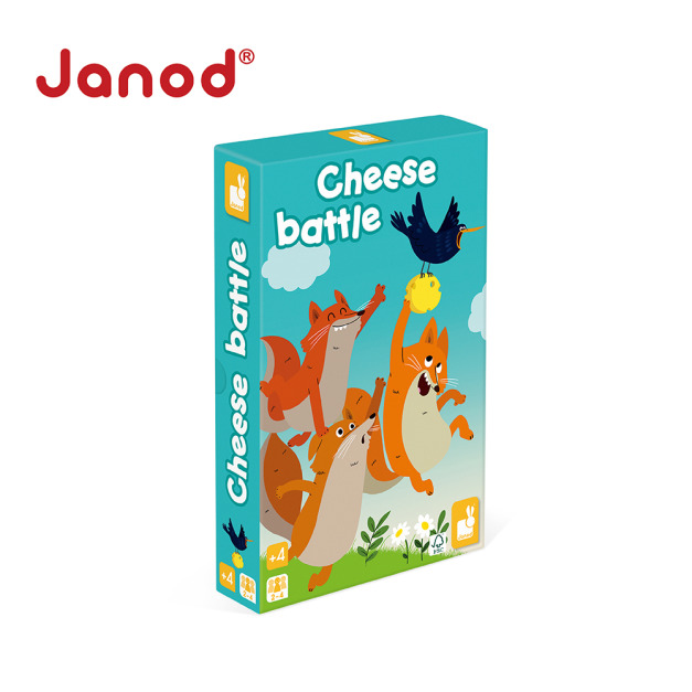泡波媽【法國Janod】趣味桌遊-乳酪大戰 泡波媽【法國Janod】趣味桌遊-乳酪大戰