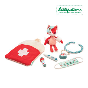 【比利時Lilliputiens】故事扮演醫生包 【比利時Lilliputiens】故事扮演醫生包