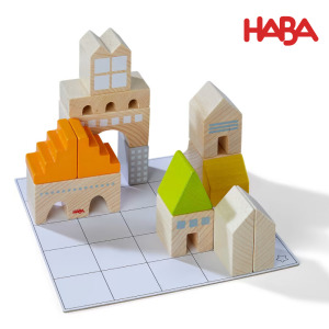 ★福利品【德國HABA】空間方位學習積木43pc-瑕疵 ★福利品【德國HABA】空間方位學習積木43pc-瑕疵