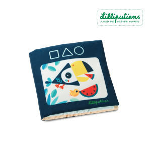 【比利時Lilliputiens】生活布書-我認識形狀 【比利時Lilliputiens】生活布書-我認識形狀