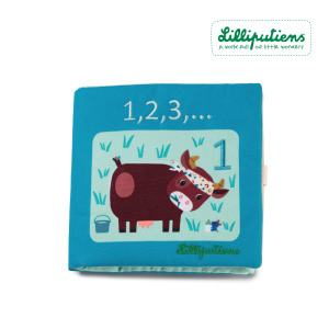 【比利時Lilliputiens】生活布書-我會數數 【比利時Lilliputiens】生活布書-我會數數