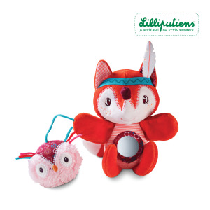 ★福利品【比利時Lilliputiens】帶我出門安撫偶-愛麗絲小狐 (展示品) ★福利品【比利時Lilliputiens】帶我出門安撫偶-愛麗絲小狐 (展示品)