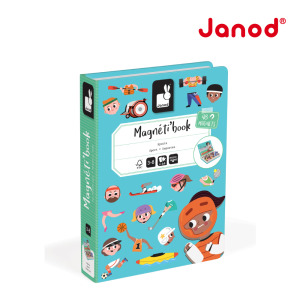 【法國Janod】磁鐵遊戲書-奧運小百科 【法國Janod】磁鐵遊戲書-奧運小百科