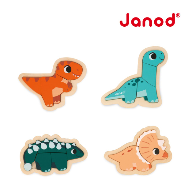 【法國Janod】恐龍夢公園-我會拼圖 【法國Janod】恐龍夢公園-我會拼圖
