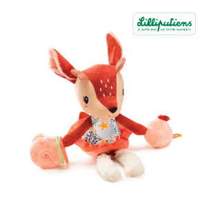 【比利時Lilliputiens】寶寶互動玩偶-史黛拉小鹿 【比利時Lilliputiens】寶寶互動玩偶-史黛拉小鹿