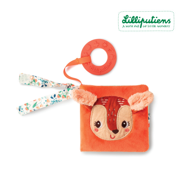 X黑五最殺★絕版品【比利時Lilliputiens】咬咬翻翻布書(最後1組) X黑五最殺★絕版品【比利時Lilliputiens】咬咬翻翻布書(最後1組)