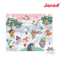 ✖︎雙11最殺【法國Janod】厚片拼圖-雪地派對 36pcs(微瑕疵)_1 ✖︎雙11最殺【法國Janod】厚片拼圖-雪地派對 36pcs(微瑕疵)_1