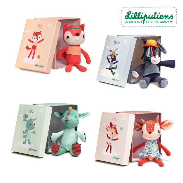 【比利時Lilliputiens】有機棉好安心陪伴玩偶(多款可選)