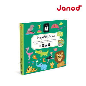 【法國Janod】磁鐵故事書-非洲動物故事 【法國Janod】磁鐵故事書-非洲動物故事