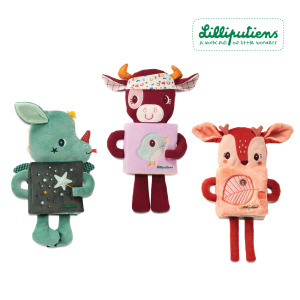 【比利時Lilliputiens】造型夜光布書(多款可選) 【比利時Lilliputiens】造型夜光布書(多款可選)