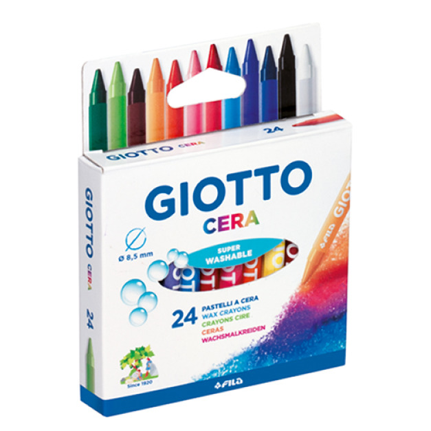 2026 Sol老師【義大利 GIOTTO】好清洗兒童隨身蠟筆(24色) 2026 Sol老師【義大利 GIOTTO】好清洗兒童隨身蠟筆(24色)