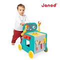 ★福利品【法國Janod】小木匠創意玩-機器人手推車(盒損)_4 ★福利品【法國Janod】小木匠創意玩-機器人手推車(盒損)_4