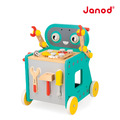 【法國Janod】小木匠創意玩-機器人手推車_1 【法國Janod】小木匠創意玩-機器人手推車_1