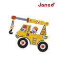 【法國Janod】磁鐵遊戲書-工程車_5 【法國Janod】磁鐵遊戲書-工程車_5