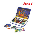 【法國Janod】磁鐵遊戲書-噴火龍_1 【法國Janod】磁鐵遊戲書-噴火龍_1