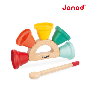 【法國Janod】音樂好好玩-手敲鈴鐺 【法國Janod】音樂好好玩-手敲鈴鐺