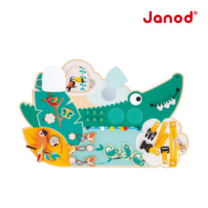 【法國Janod】鱷魚技能板 【法國Janod】鱷魚技能板