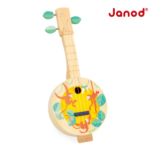 【法國Janod】小小班卓琴-叢林 【法國Janod】小小班卓琴-叢林