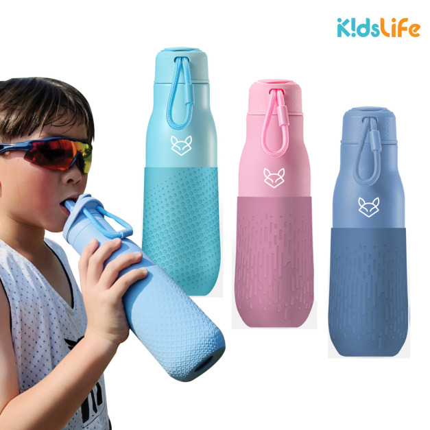 2026QQmei【KidsLife】小學生雙蓋保溫保冰水壺 2026QQmei【KidsLife】小學生雙蓋保溫保冰水壺