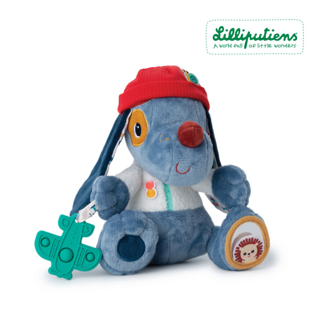 ★福利品【比利時Lilliputiens】寶寶互動玩偶-長耳狗朱爾斯(展示品) ★福利品【比利時Lilliputiens】寶寶互動玩偶-長耳狗朱爾斯(展示品)