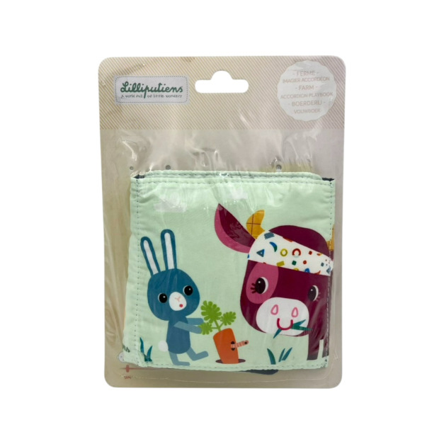 ★福利品【比利時Lilliputiens】生活布書(國外樣品,僅只一件) ★福利品【比利時Lilliputiens】生活布書(國外樣品,僅只一件)