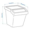 ☑環保愛地球-2手 IKEA 宜家SORTER塑膠收納箱_2 ☑環保愛地球-2手 IKEA 宜家SORTER塑膠收納箱_2