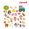 ★福利品【法國Janod】磁鐵故事書-農場家族(缺3片) ★福利品【法國Janod】磁鐵故事書-農場家族(缺3片)