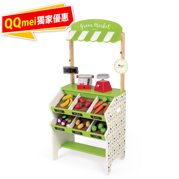 預購 2026QQmei【法國Janod】超級市場蔬果吧(預計8月底出貨) 預購 2026QQmei【法國Janod】超級市場蔬果吧(預計8月底出貨)