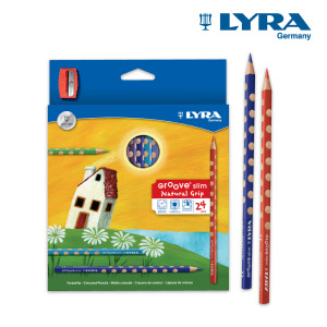 【德國LYRA】GROOVE三角洞洞色鉛筆(細)(24色) 【德國LYRA】GROOVE三角洞洞色鉛筆(細)(24色)