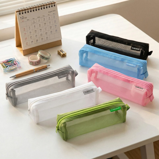 ☑包划算【童趣嚴選】透明網眼筆袋 ☑包划算【童趣嚴選】透明網眼筆袋