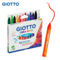 【義大利 GIOTTO】好清洗兒童專用蠟筆(12色) 【義大利 GIOTTO】好清洗兒童專用蠟筆(12色)