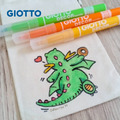 【義大利 GIOTTO】衣物彩繪筆(12色)_6 【義大利 GIOTTO】衣物彩繪筆(12色)_6