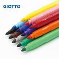【義大利 GIOTTO】可洗式兒童安全彩色筆(12色)_1 【義大利 GIOTTO】可洗式兒童安全彩色筆(12色)_1