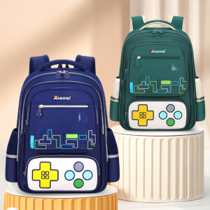 【童趣嚴選】電玩護脊防水小學生書包 【童趣嚴選】電玩護脊防水小學生書包