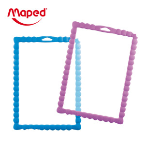 ★福利品【法國Maped】抗斷裂透明塗鴉板(粉紫色) ★福利品【法國Maped】抗斷裂透明塗鴉板(粉紫色)