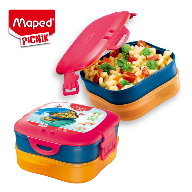 618童趣好物節【法國Maped】3合1兒童外出餐盒1.4L 618童趣好物節【法國Maped】3合1兒童外出餐盒1.4L