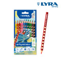 *孩響【德國LYRA】Groove三角洞洞水溶性色鉛筆(10色) *孩響【德國LYRA】Groove三角洞洞水溶性色鉛筆(10色)