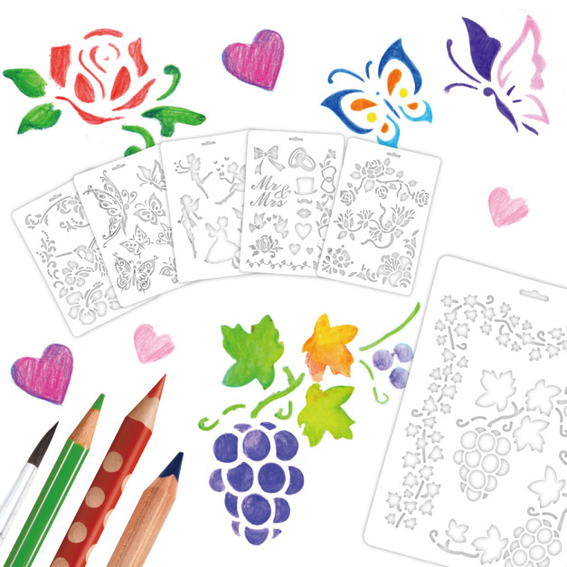 2026 Sol老師【童趣嚴選】Xin Bowen-繪畫模板(6入) 2026 Sol老師【童趣嚴選】Xin Bowen-繪畫模板(6入)