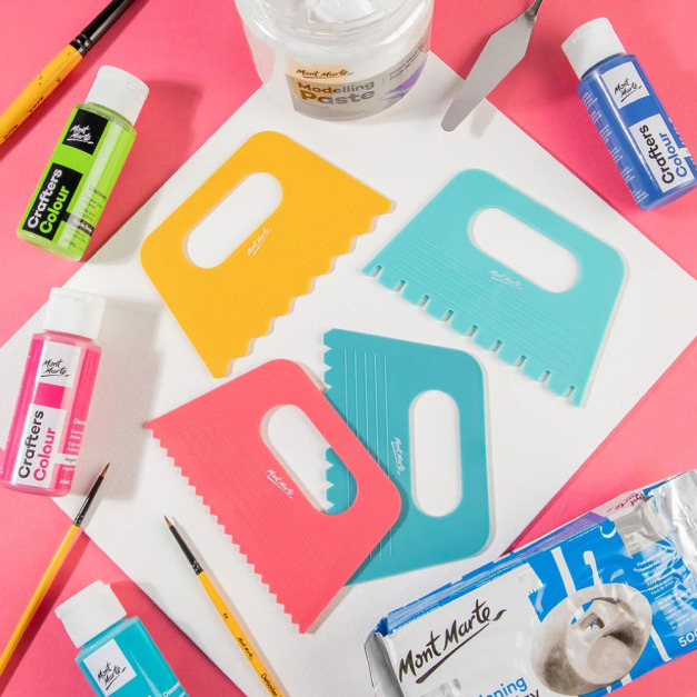 *2025魚寶魚媽【童趣嚴選】MontMarte蒙馬特-顏料刮板(4入) *2025魚寶魚媽【童趣嚴選】MontMarte蒙馬特-顏料刮板(4入)