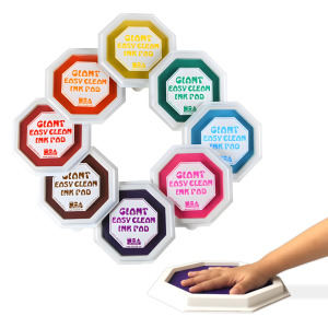 【童趣嚴選】快洗式超大印台-8色 【童趣嚴選】快洗式超大印台-8色