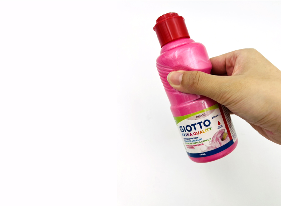 【義大利 GIOTTO】精選紅蓋顏料-珍珠