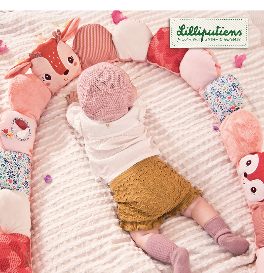 比利時Lilliputiens,有機棉陪伴玩偶