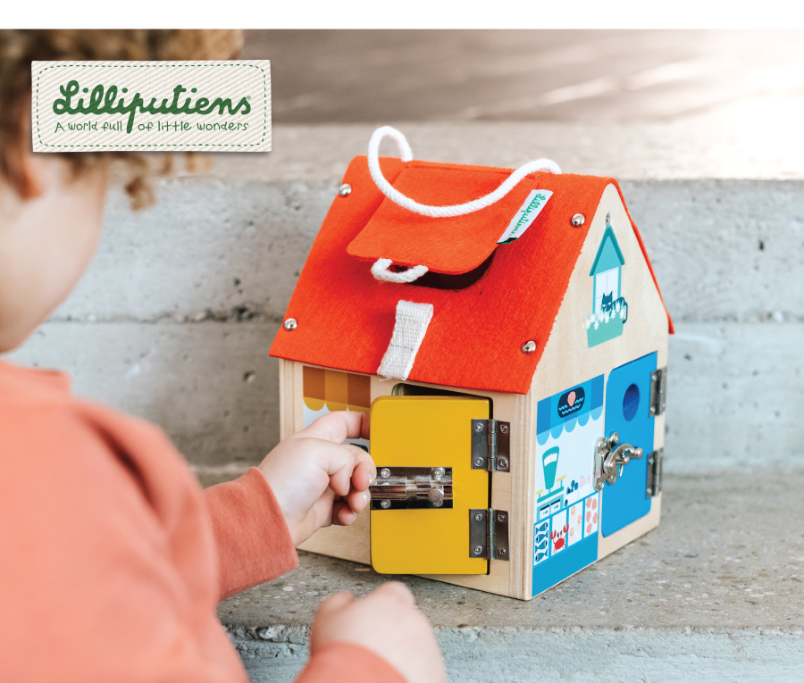 比利時lilliputiens,磁力劇場-三隻小豬