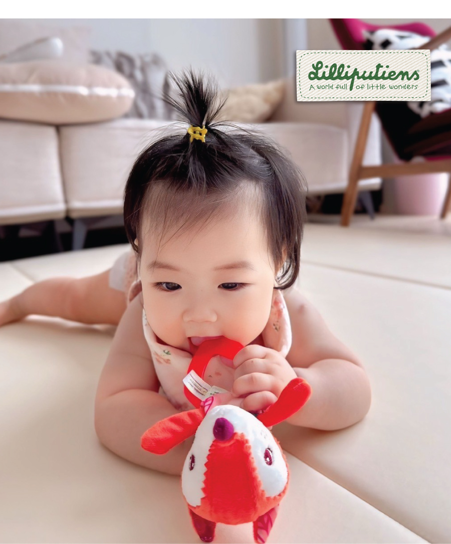 比利時Lilliputiens,搖搖固齒玩具